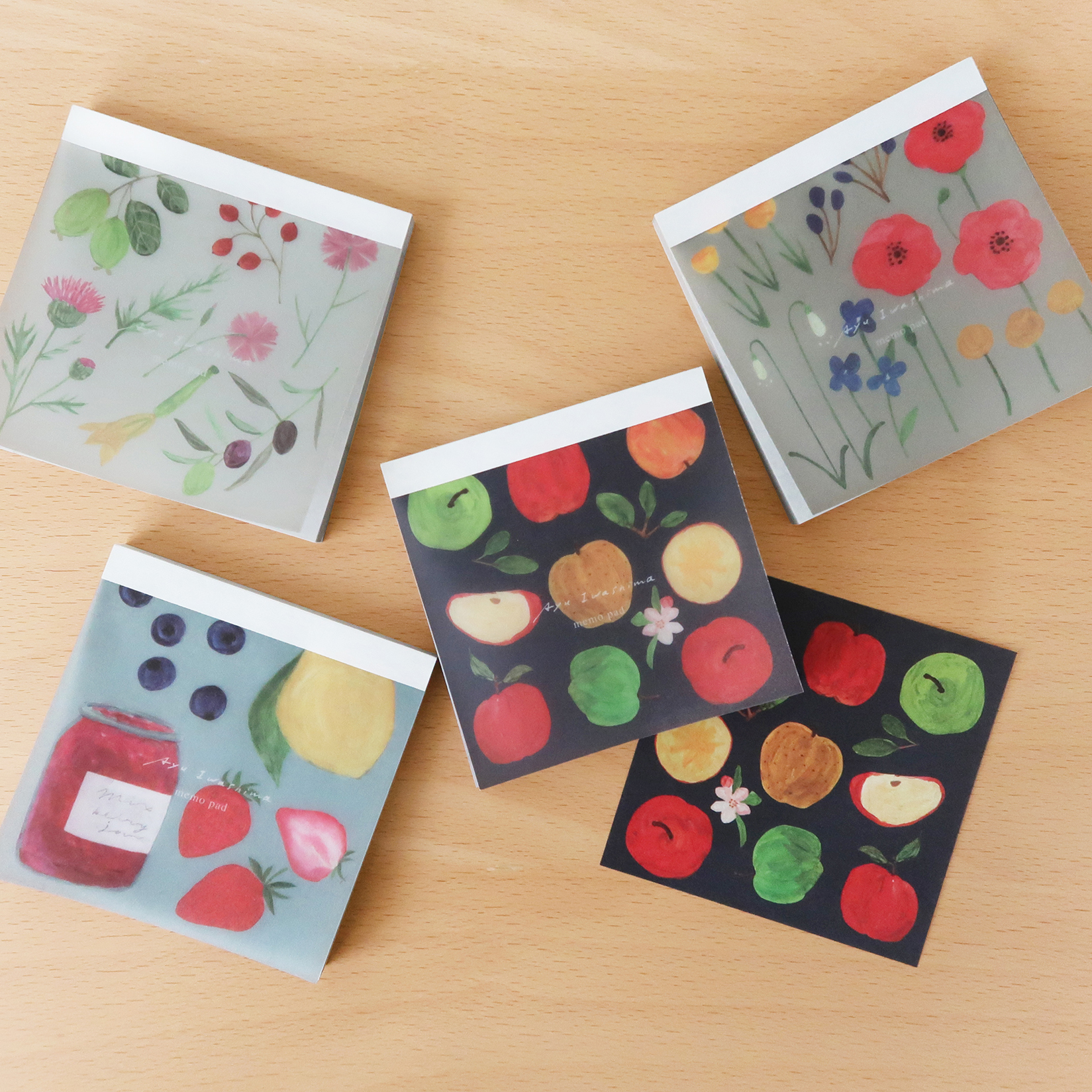IWASHIMA AYU square memo pad - 有限会社エル・コミューン EL