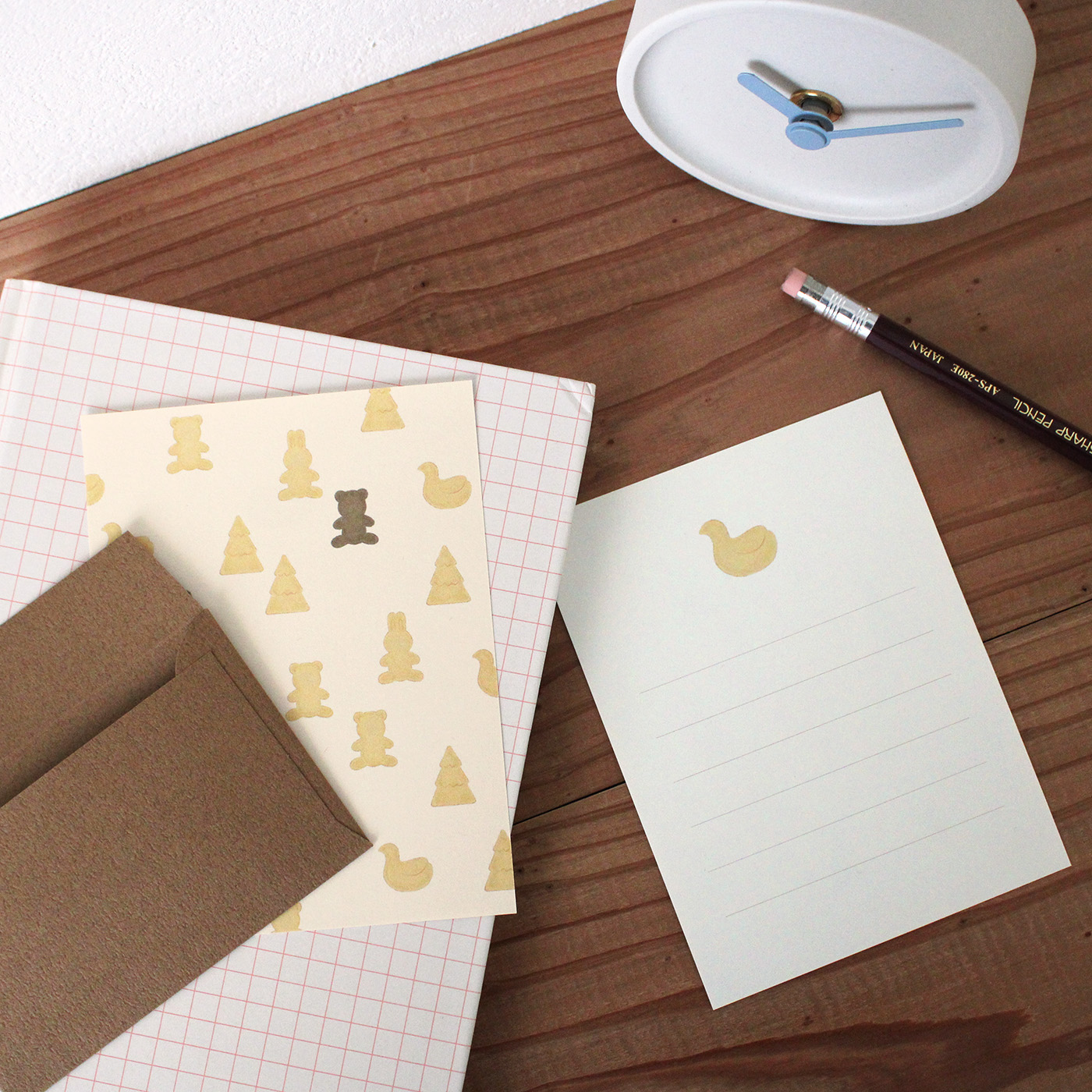 EVERYDAY mini letter set - 有限会社エル・コミューン EL COMMUN
