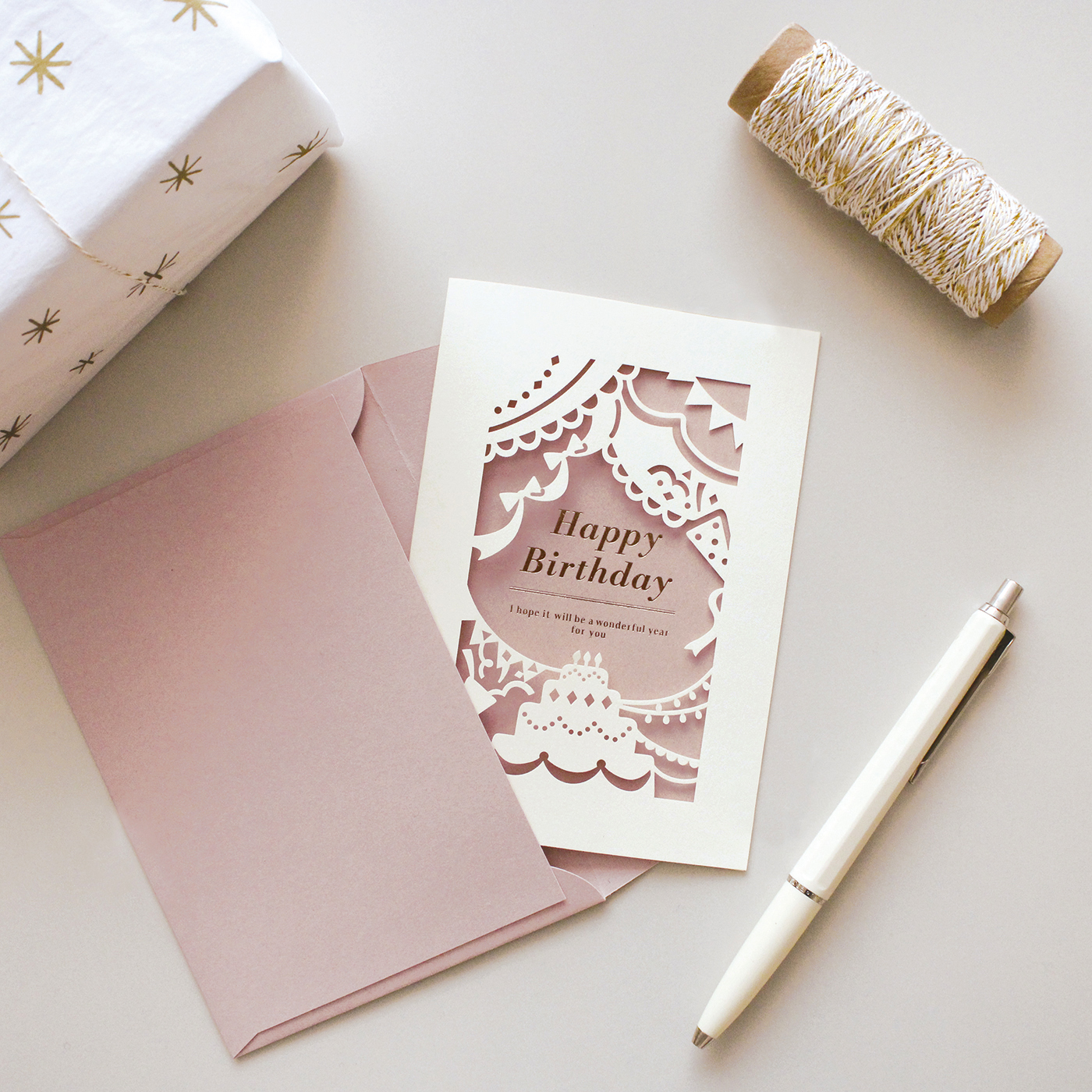 OLIVIA greeting card - 有限会社エル・コミューン EL COMMUN