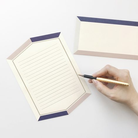 ビジュー　レターセット　サファイヤ２