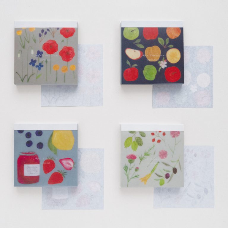 【ayu】メモ帳 IWASHIMA AYU square memo pad | 有限会社エル・コミューン EL COMMUN